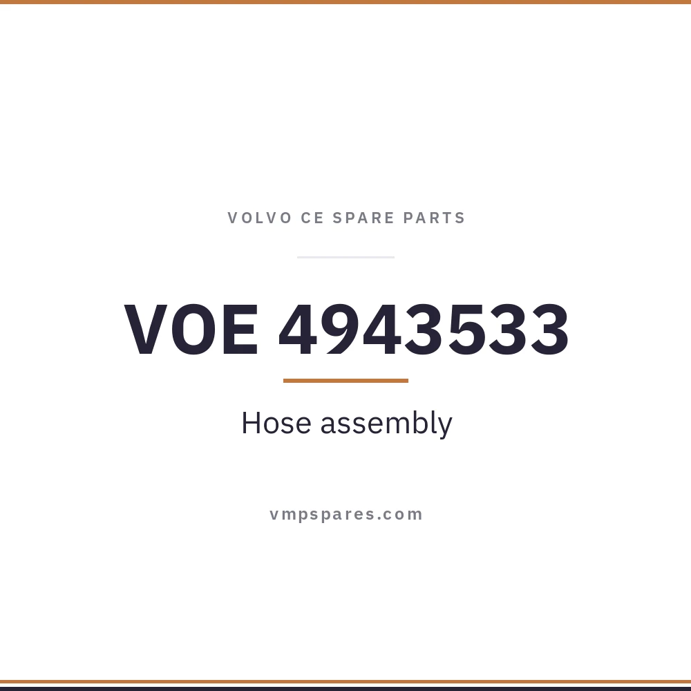 VOE 4943533 – Hose assembly