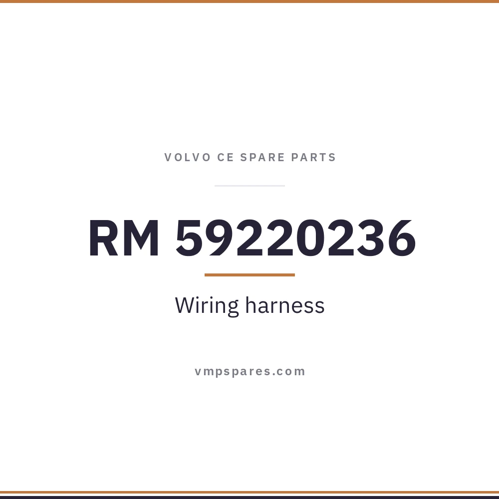 RM 59220236 – Wiring harness