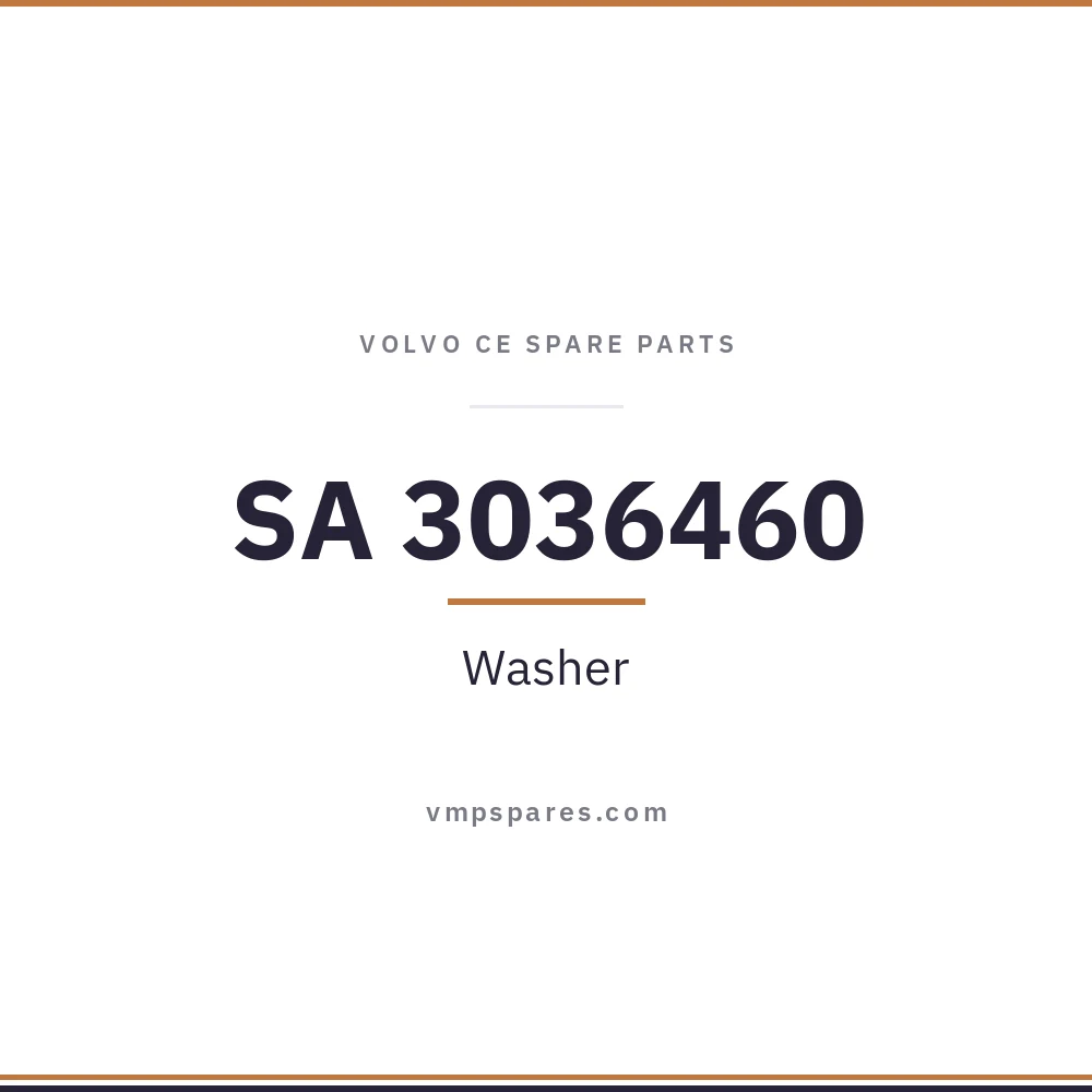 SA 3036460 – Washer