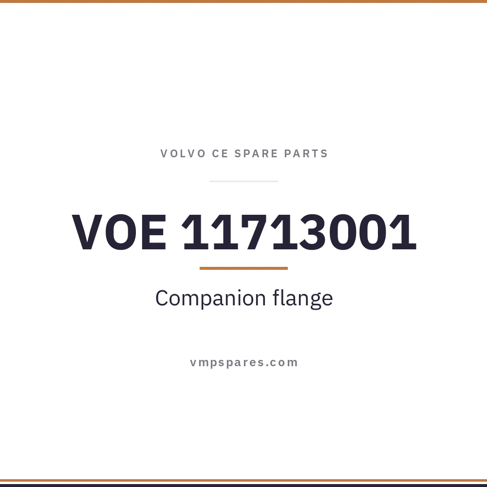 VOE 11713001 – Companion flange