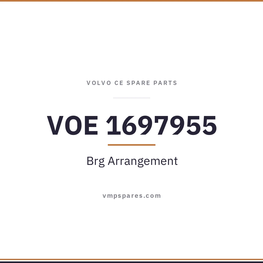 VOE 1697955 – Brg Arrangement