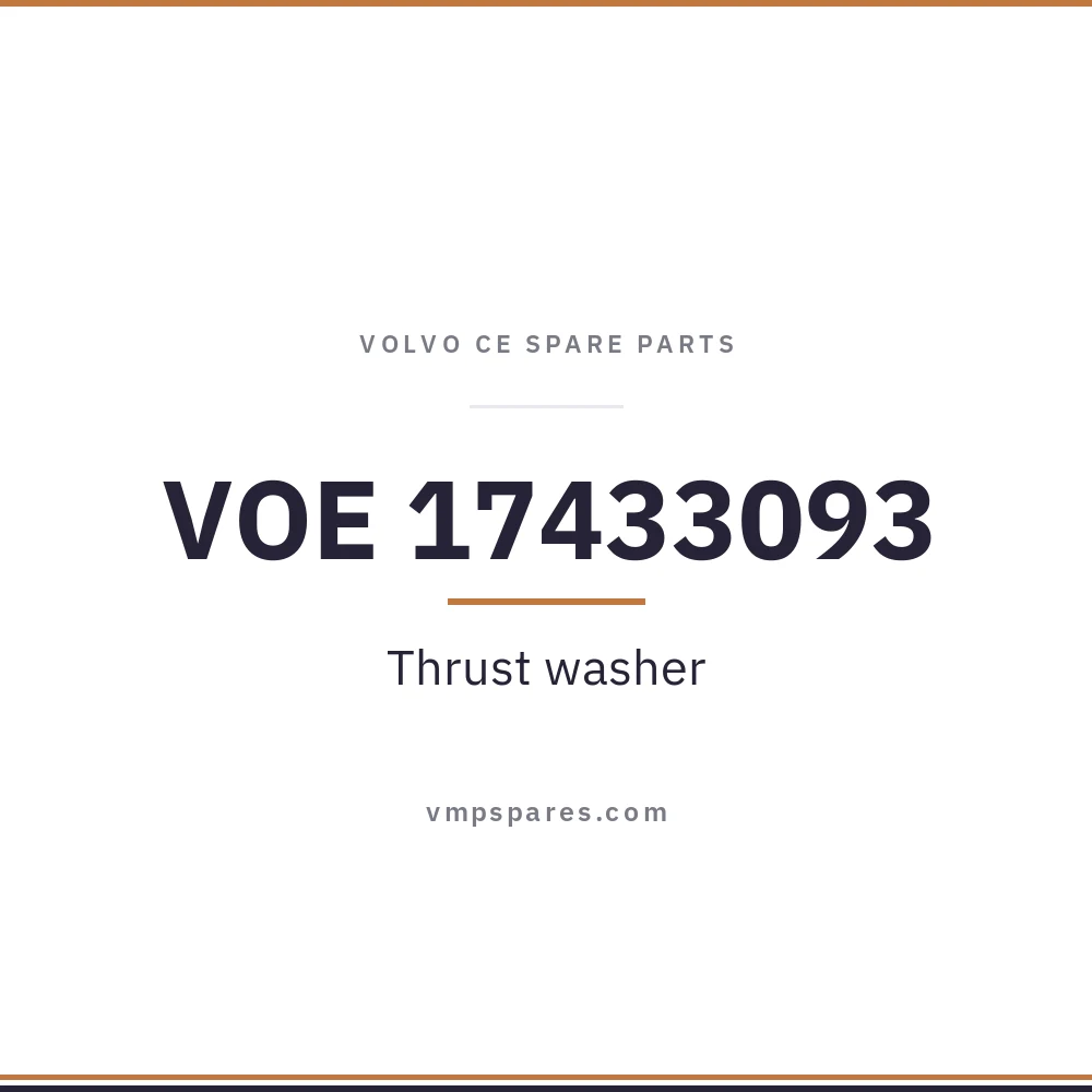 VOE 17433093 – Thrust washer