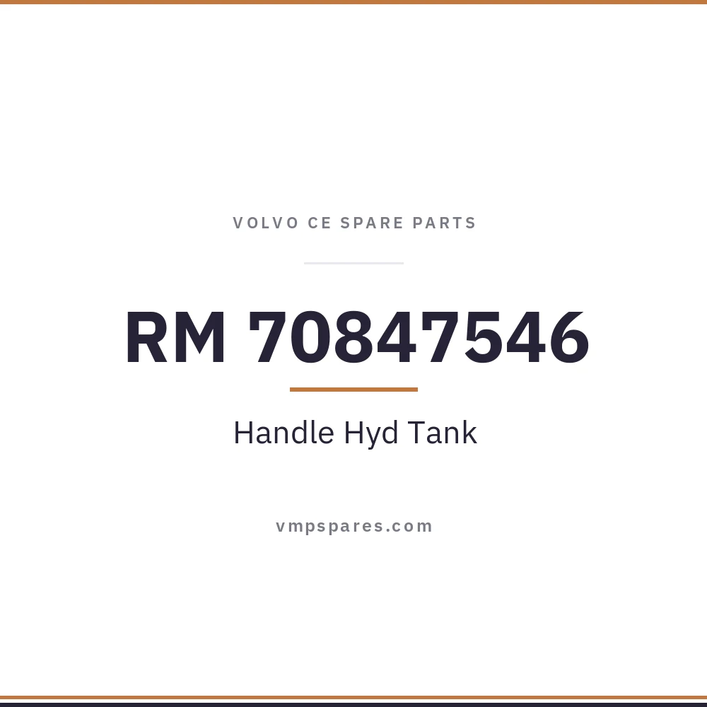 RM 70847546 – Handle Hyd Tank