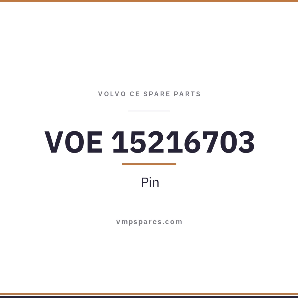 VOE 15216703 – Pin