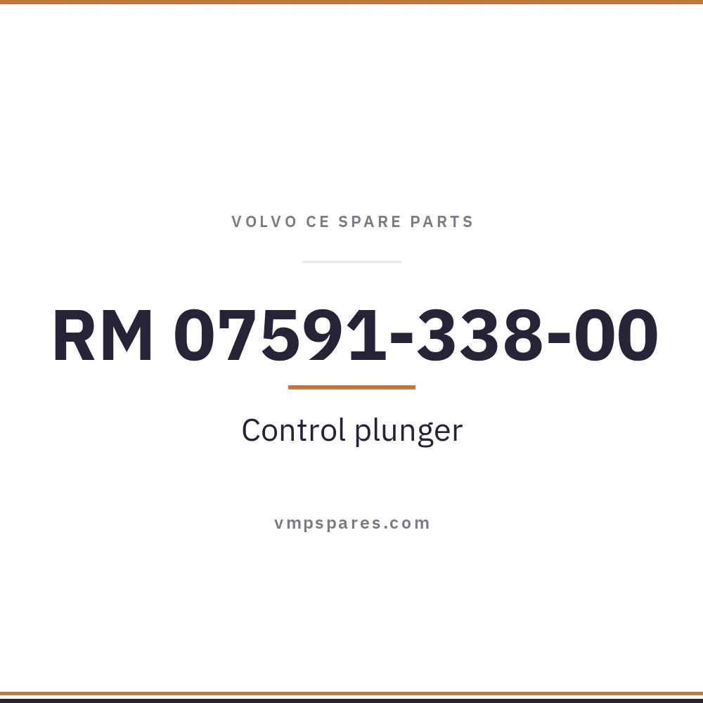 RM 07591-338-00 – Control plunger