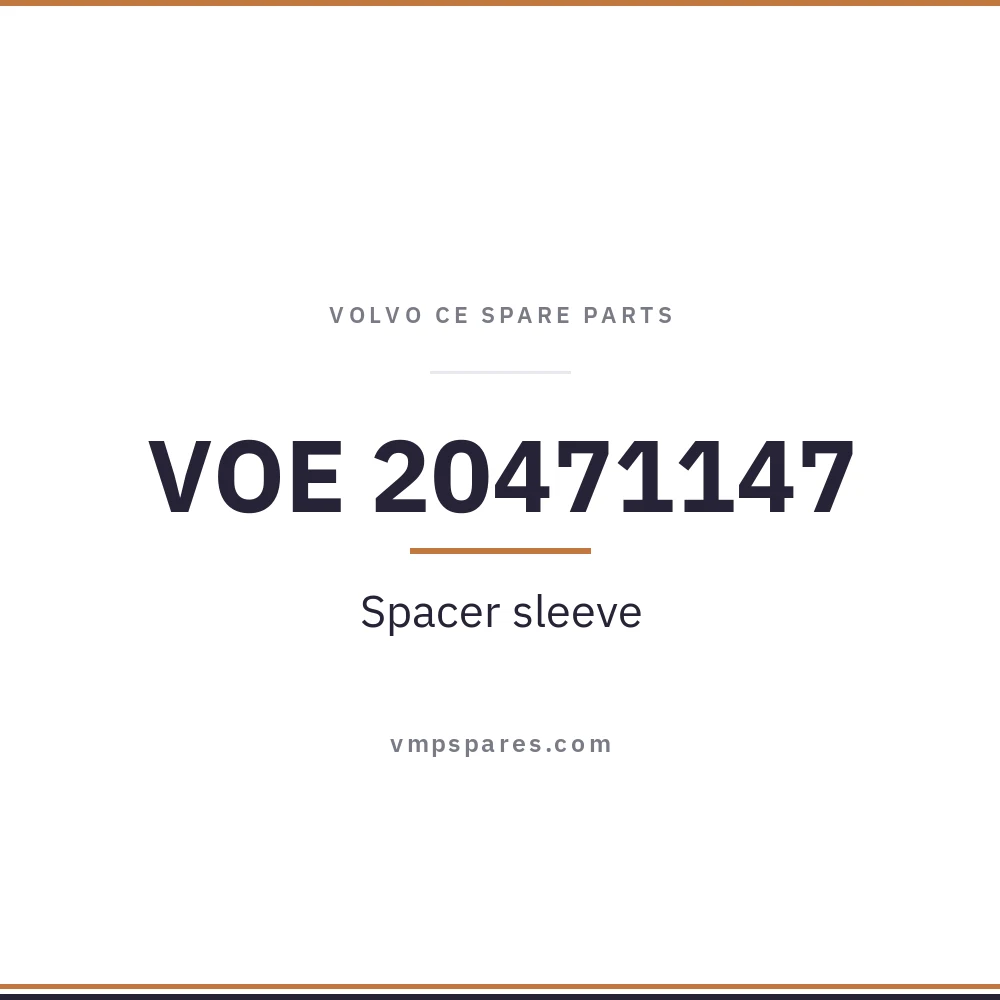 VOE 20471147 – Spacer sleeve