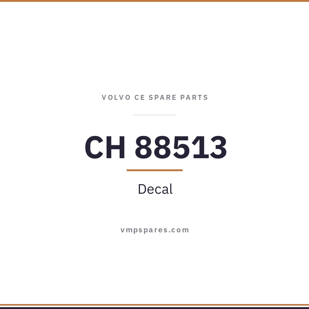 CH 88513 – Decal