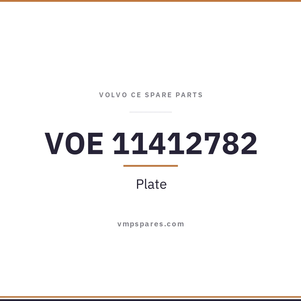 VOE 11412782 – Plate