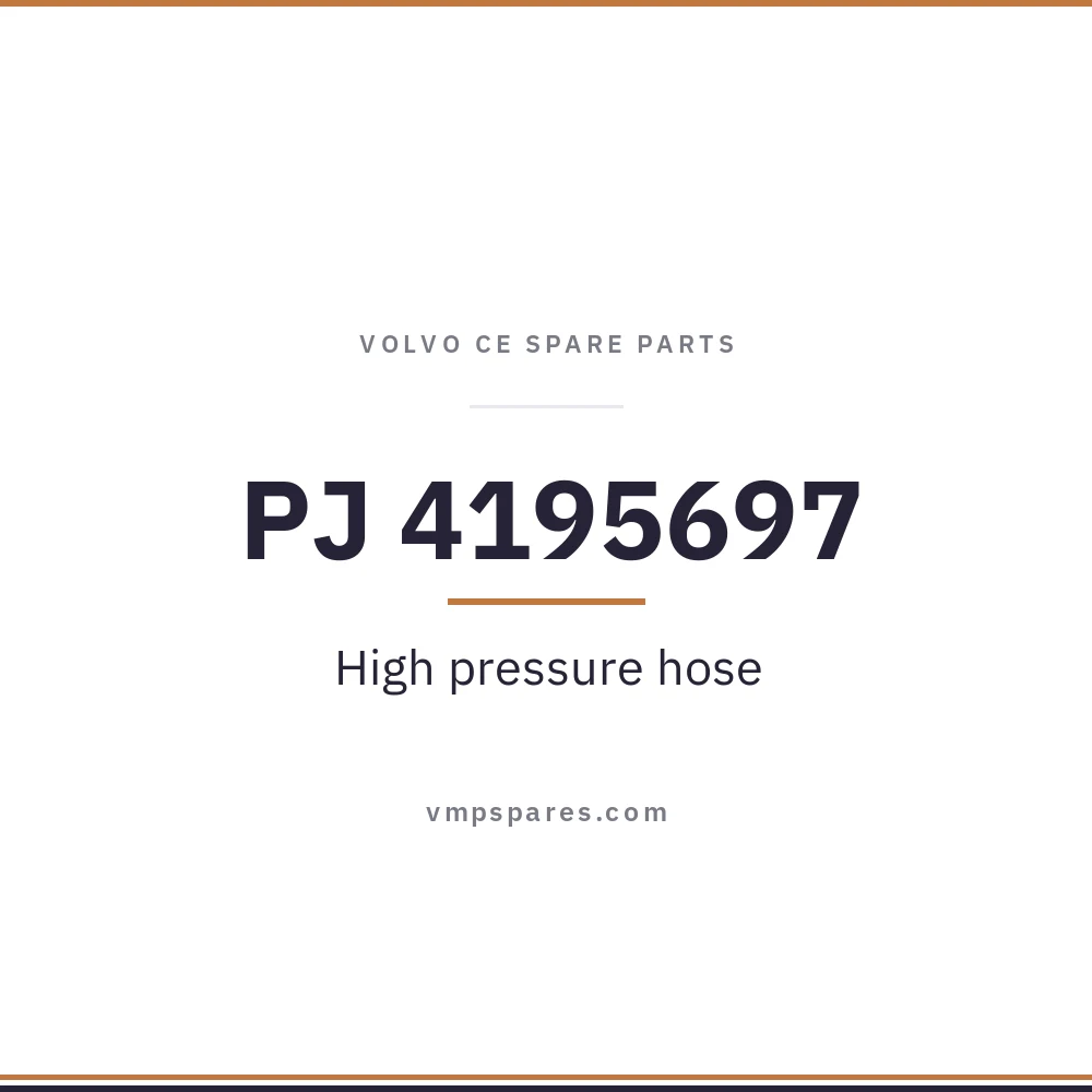 PJ 4195697 – High pressure hose