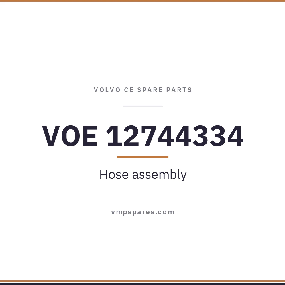 VOE 12744334 – Hose assembly