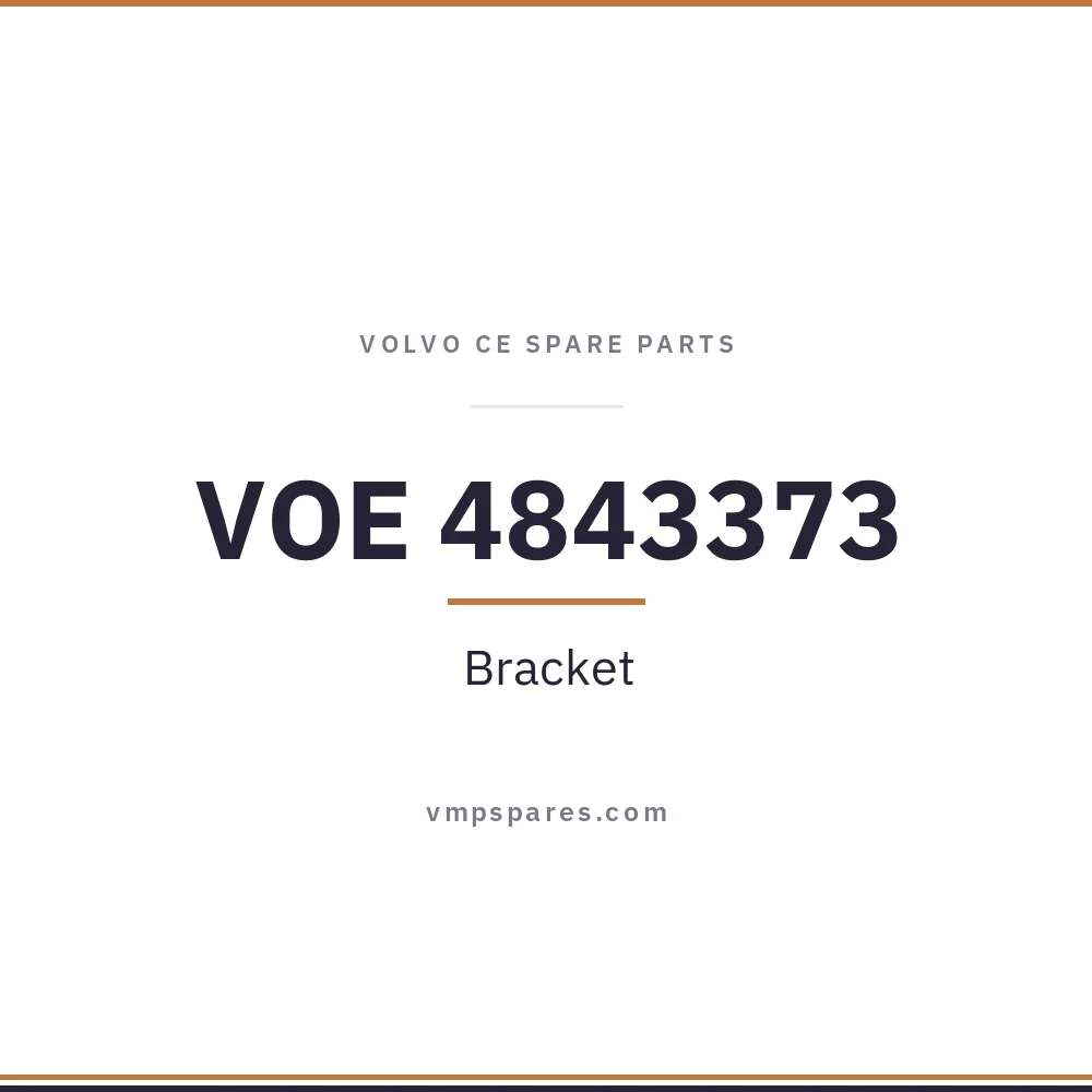 VOE 4843373 – Bracket
