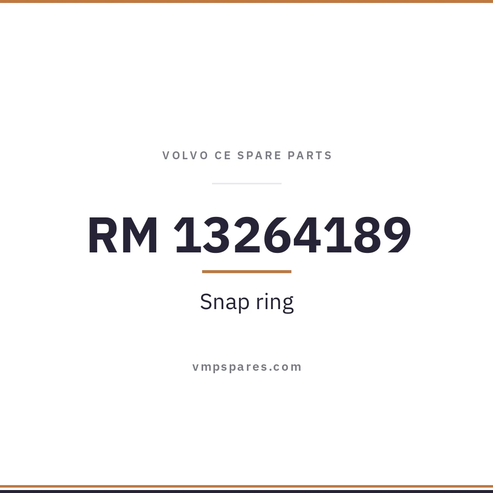 RM 13264189 – Snap ring