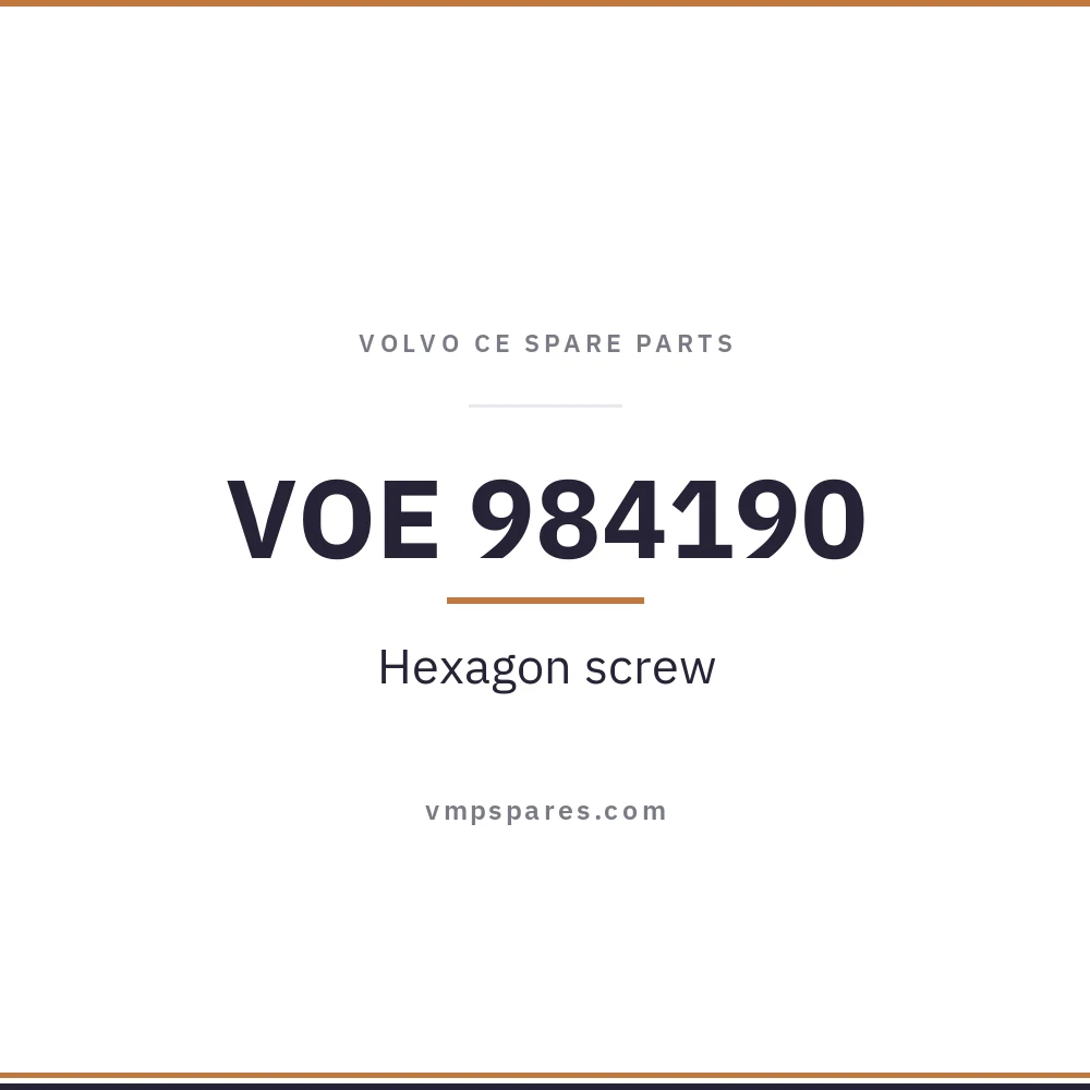 VOE 984190 – Hexagon screw