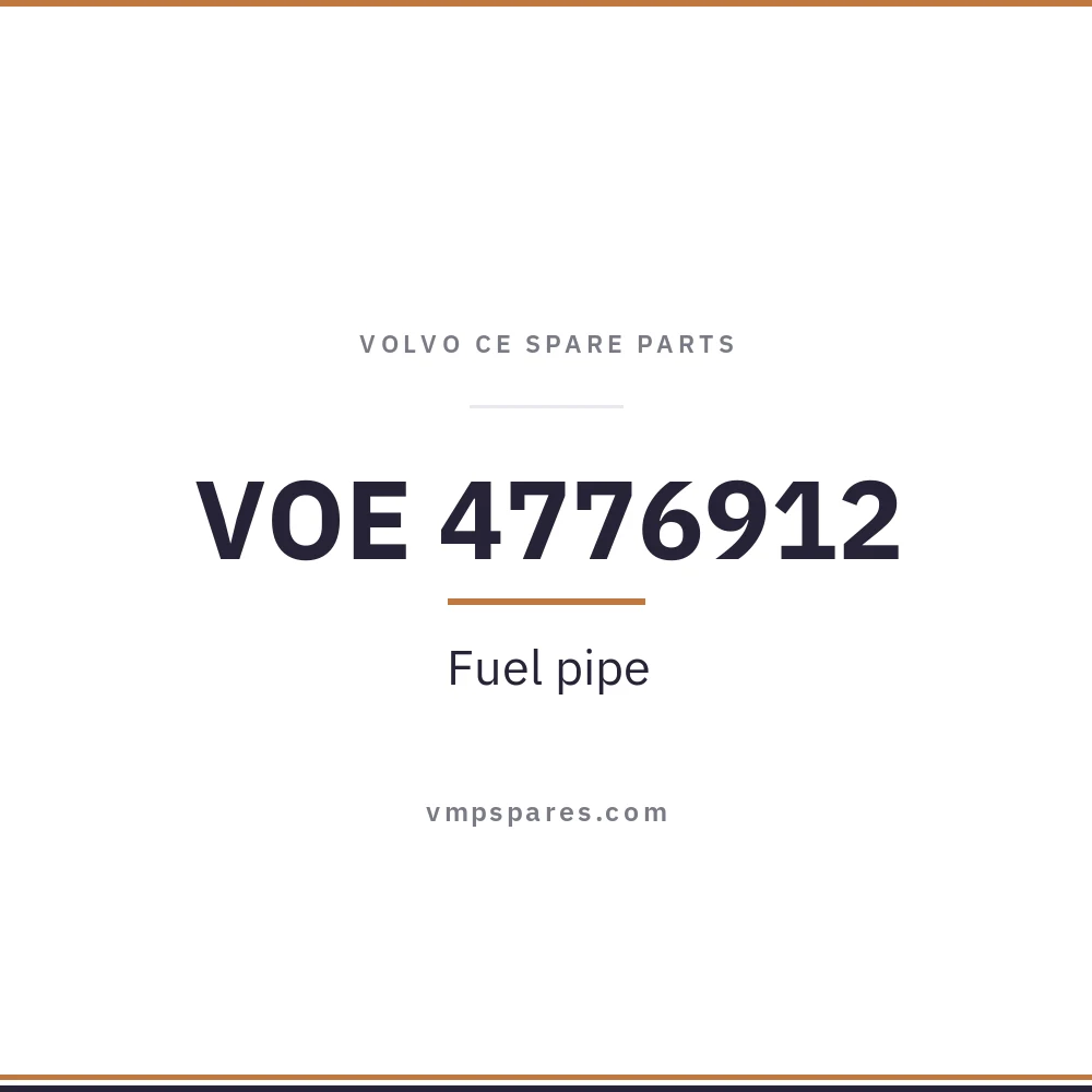 VOE 4776912 – Fuel pipe