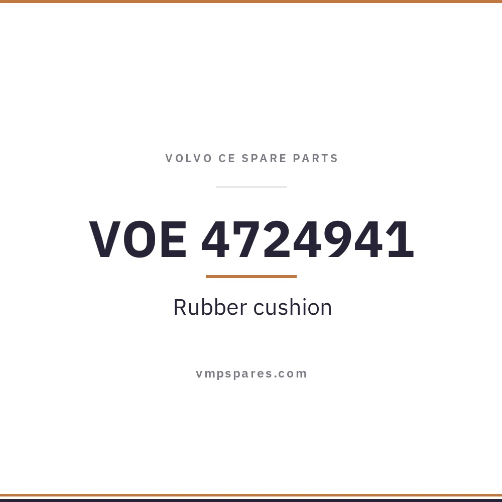 VOE 4724941 – Rubber cushion