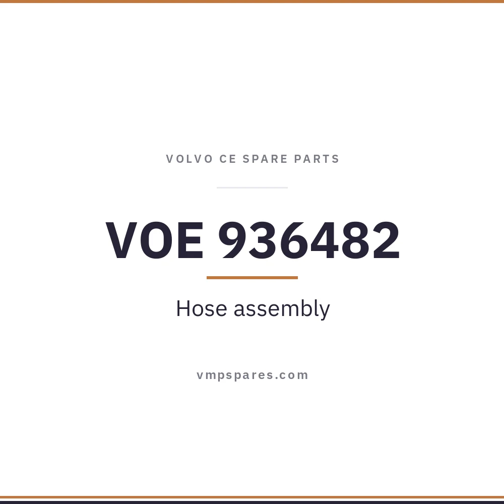 VOE 936482 – Hose assembly