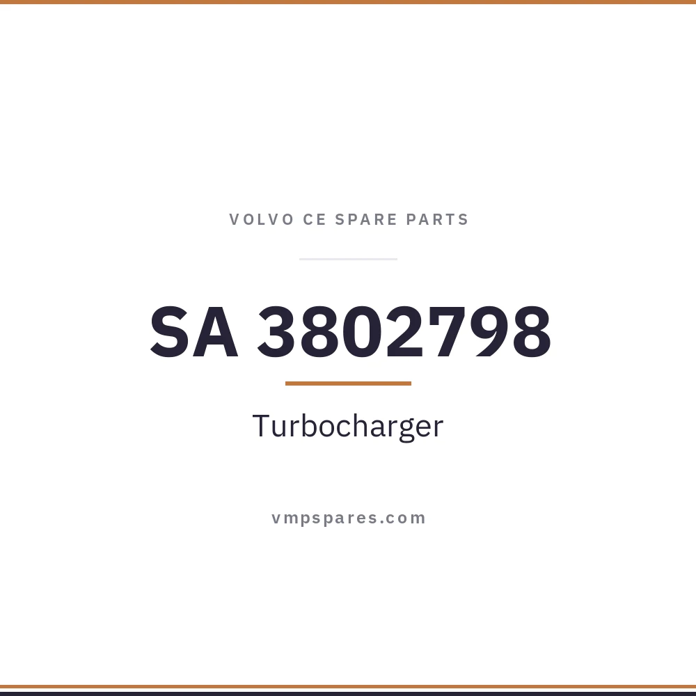SA 3802798 – Turbocharger