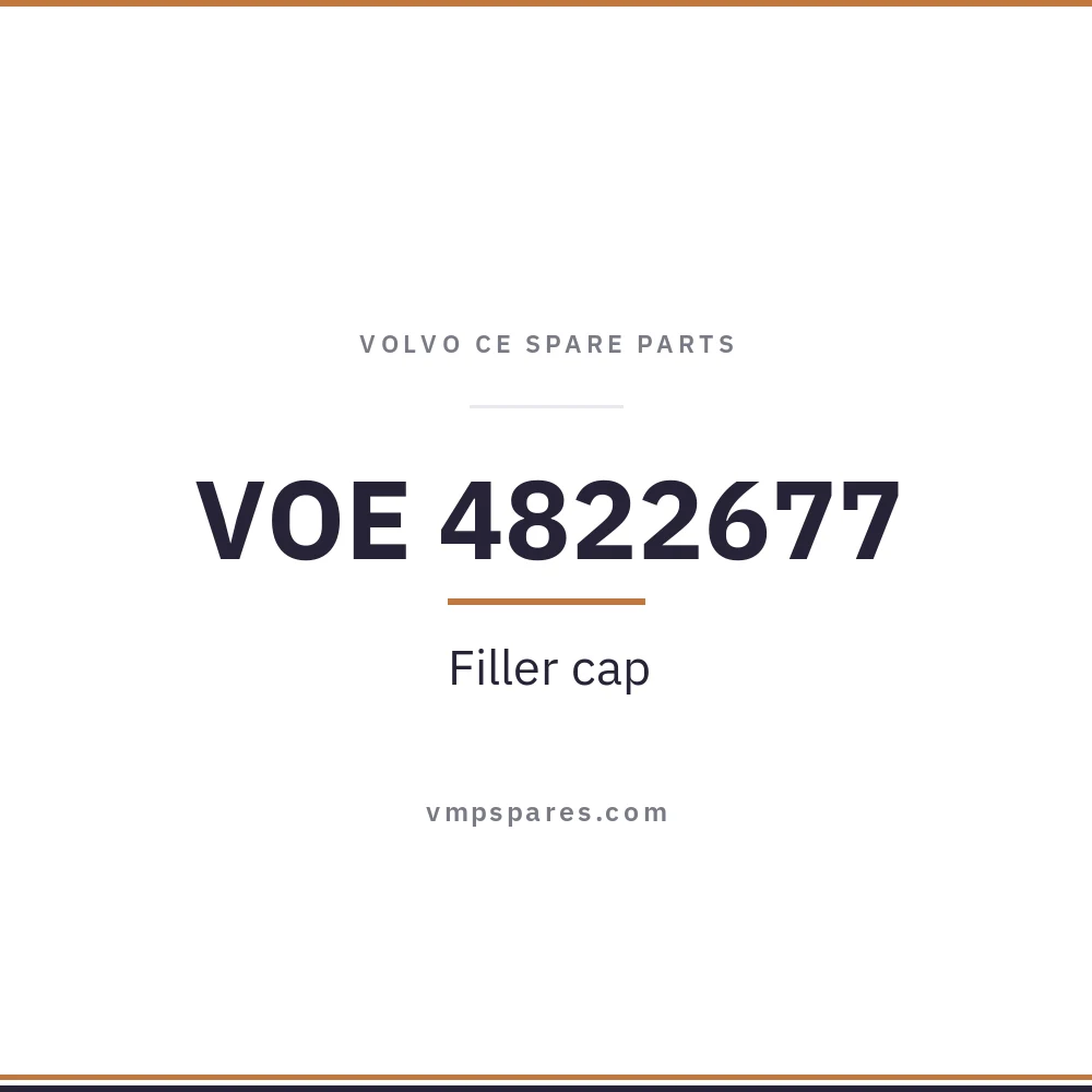 VOE 4822677 – Filler cap