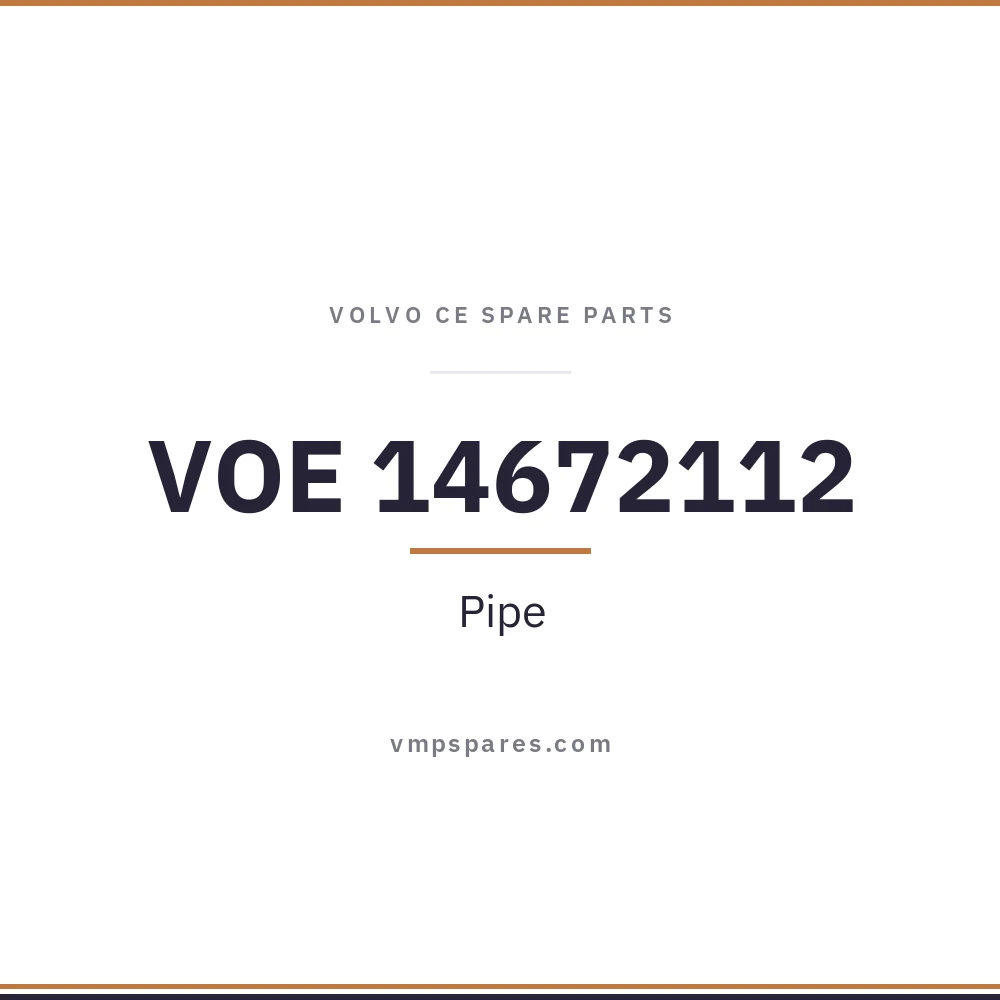 VOE 14672112 – Pipe