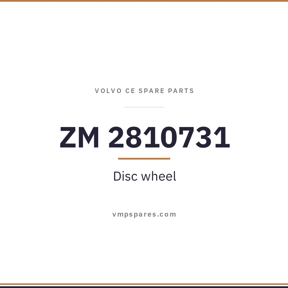 ZM 2810731 – Disc wheel