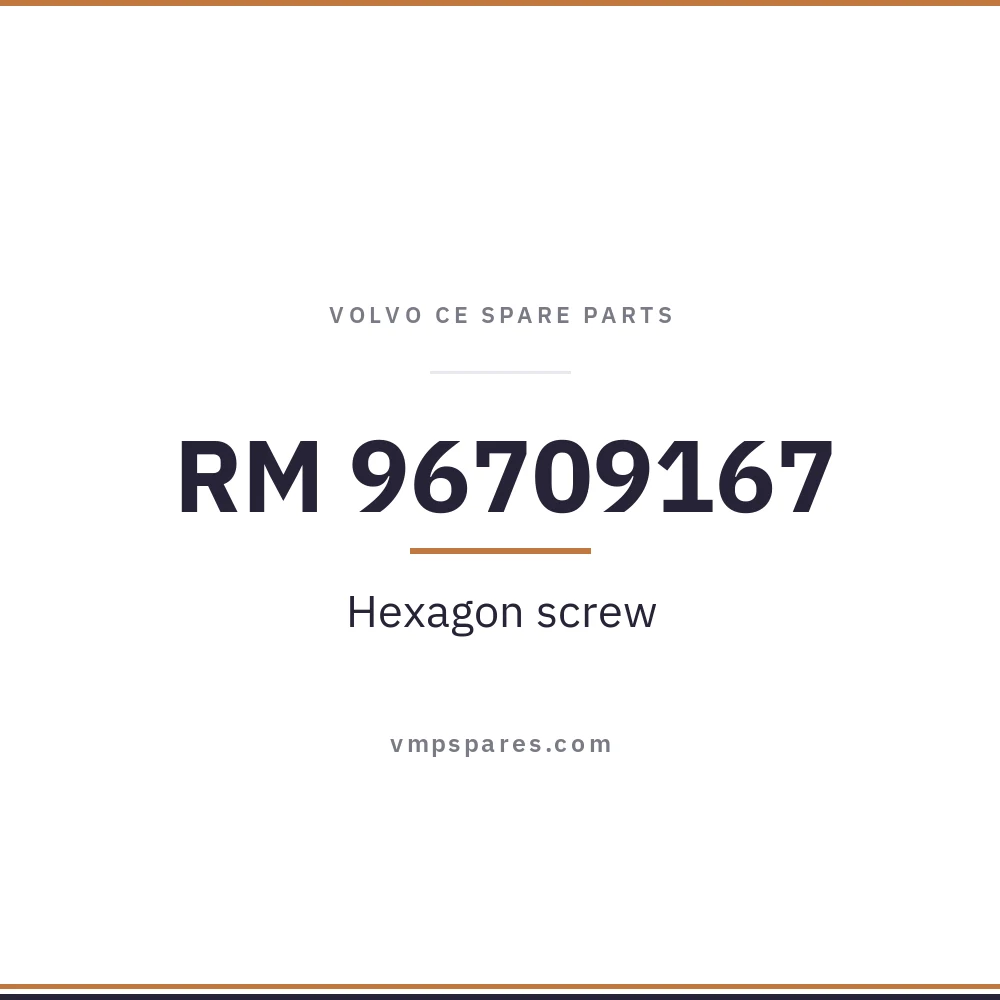 RM 96709167 – Hexagon screw