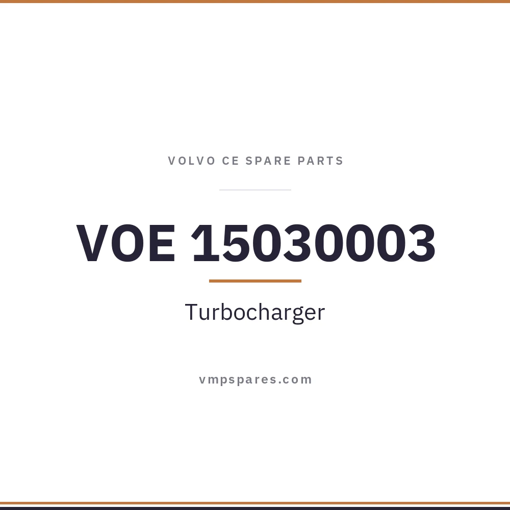 VOE 15030003 – Turbocharger