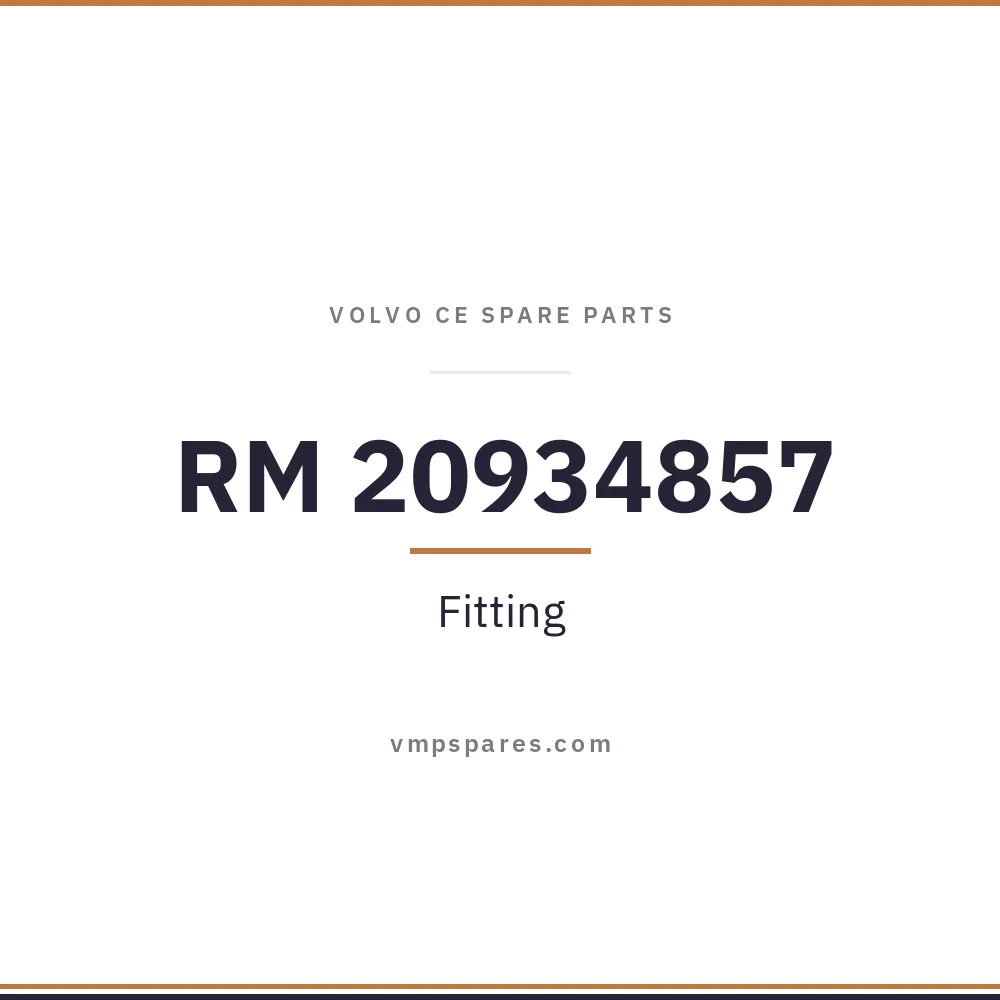 RM 20934857 – Fitting