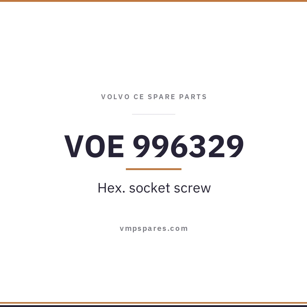 VOE 996329 – Hex. socket screw