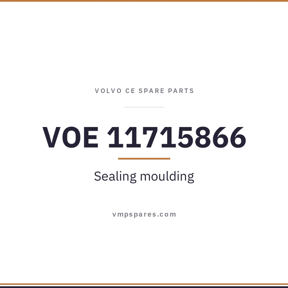 VOE 11715866 – Sealing moulding