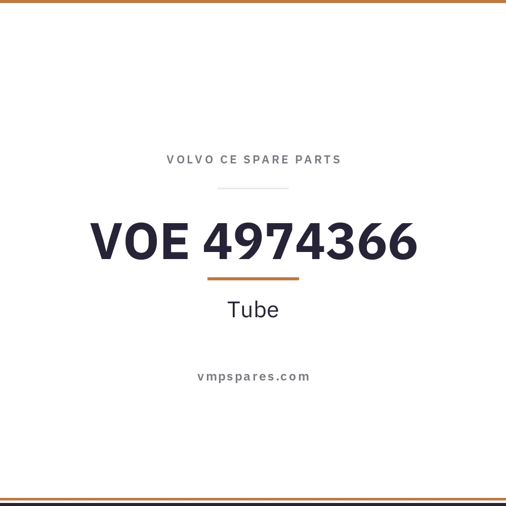 VOE 4974366 – Tube