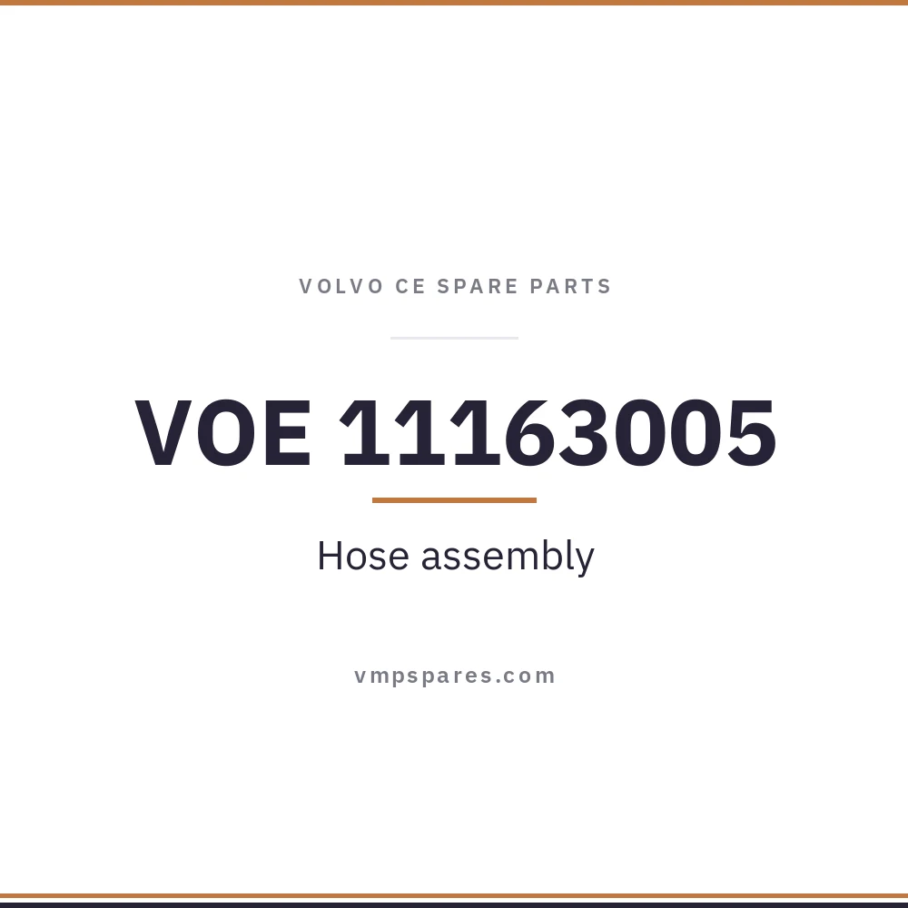 VOE 11163005 – Hose assembly