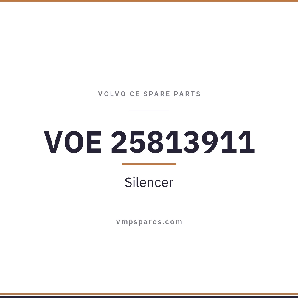 VOE 25813911 – Silencer
