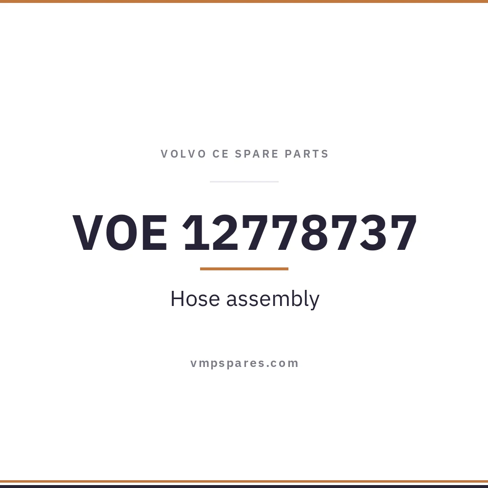 VOE 12778737 – Hose assembly