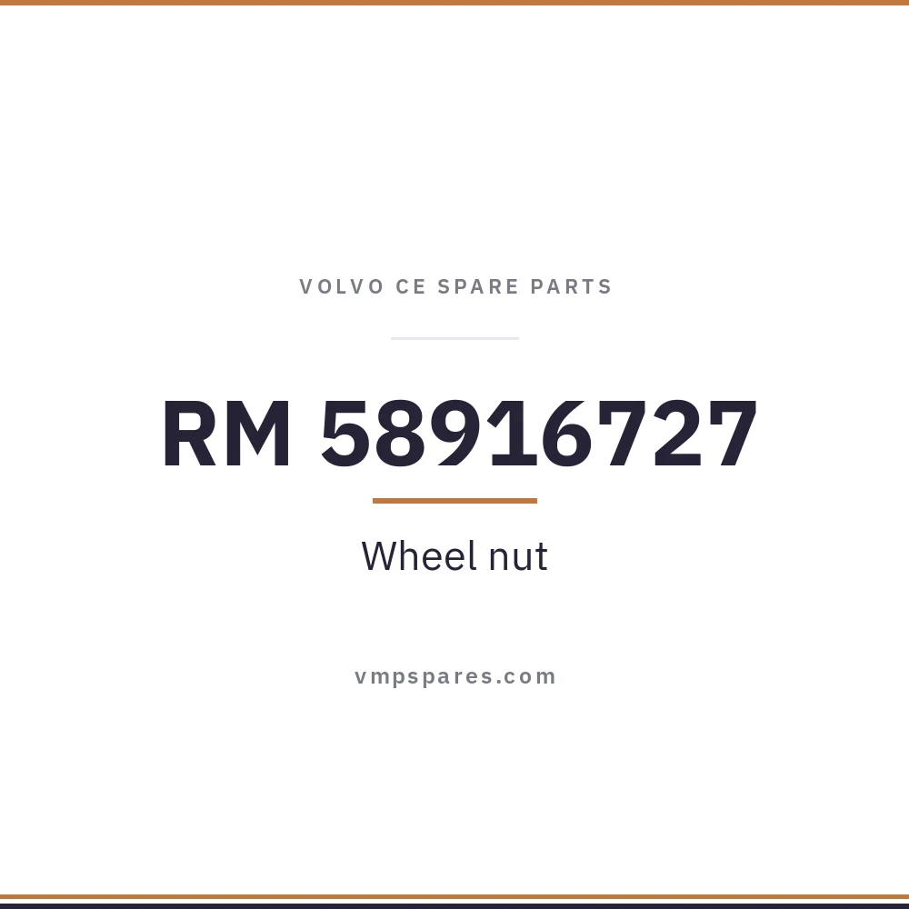 RM 58916727 – Wheel nut