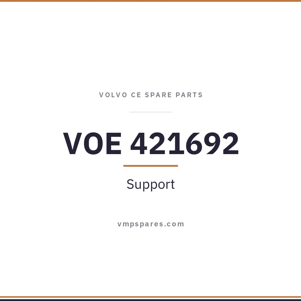 VOE 421692 – Support