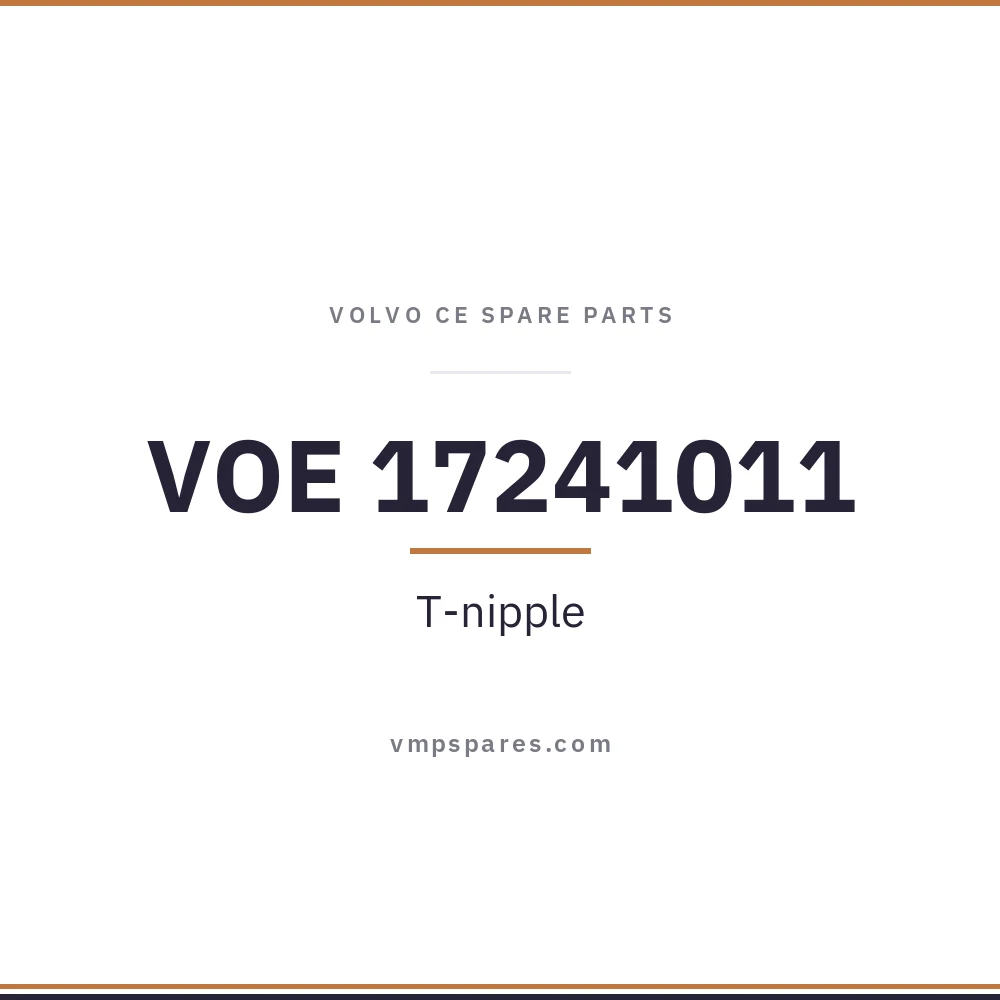 VOE 17241011 – T-nipple