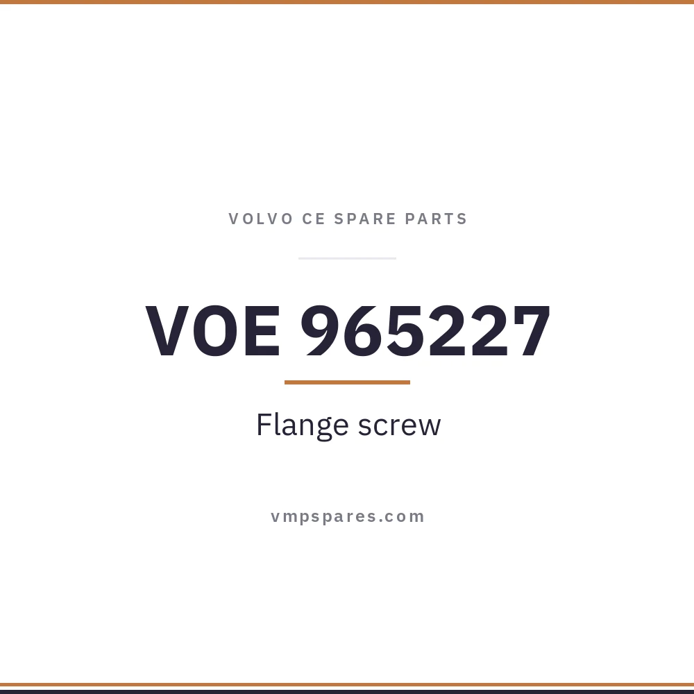 VOE 965227 – Flange screw