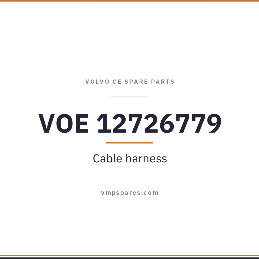 VOE 12726779 – Cable harness