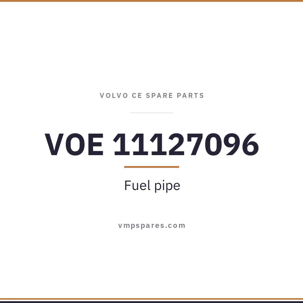 VOE 11127096 – Fuel pipe