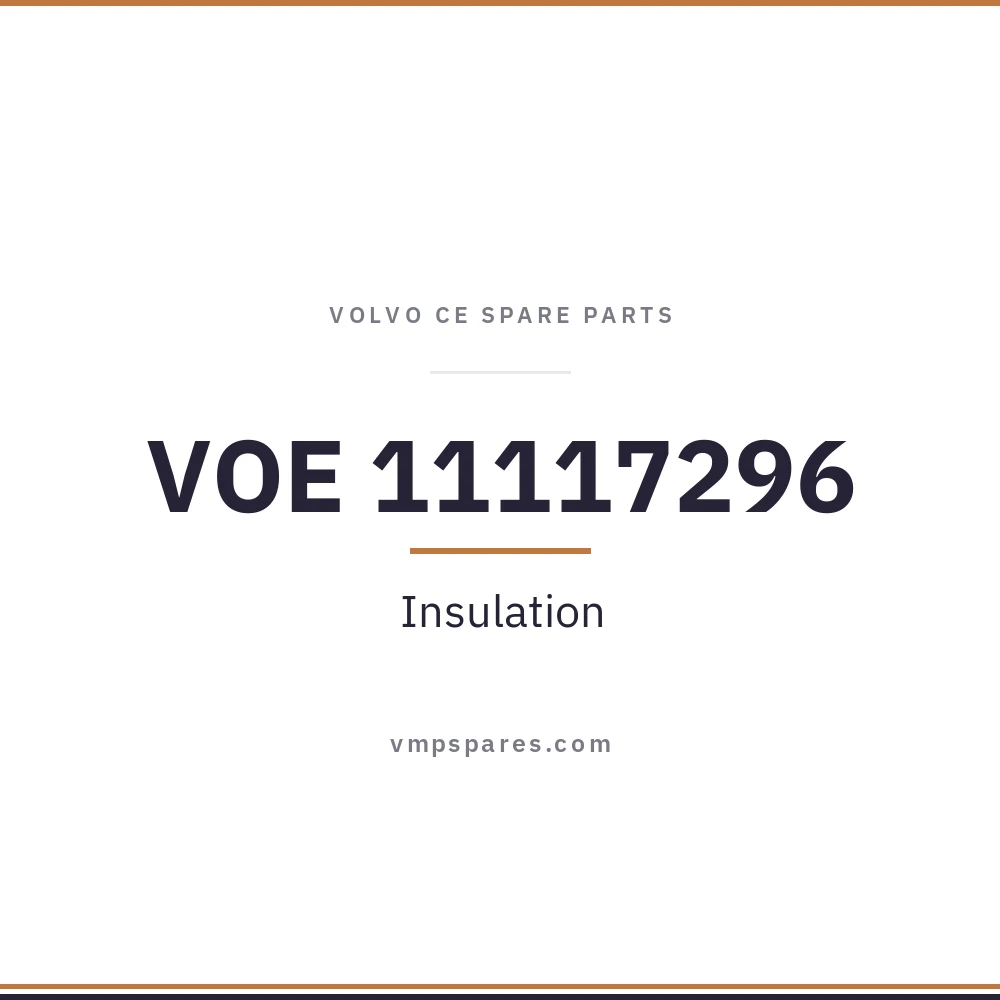 VOE 11117296 – Insulation