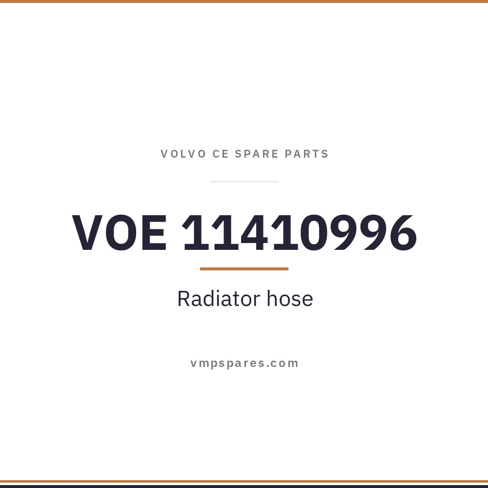 VOE 11410996 – Radiator hose