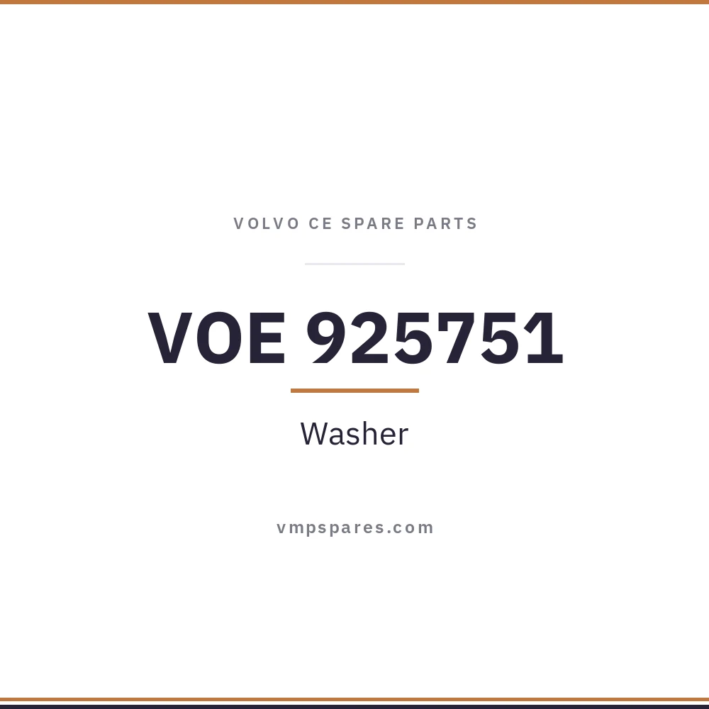 VOE 925751 – Washer