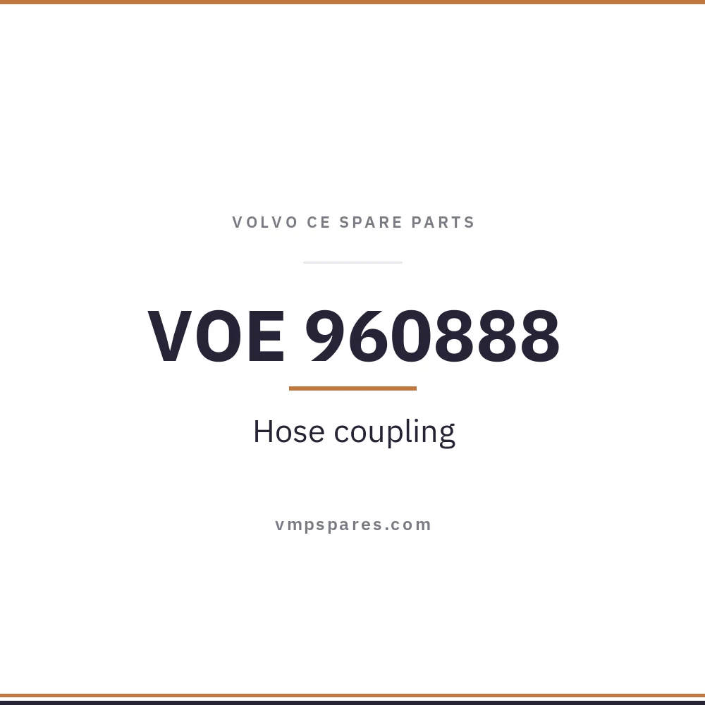 VOE 960888 – Hose coupling