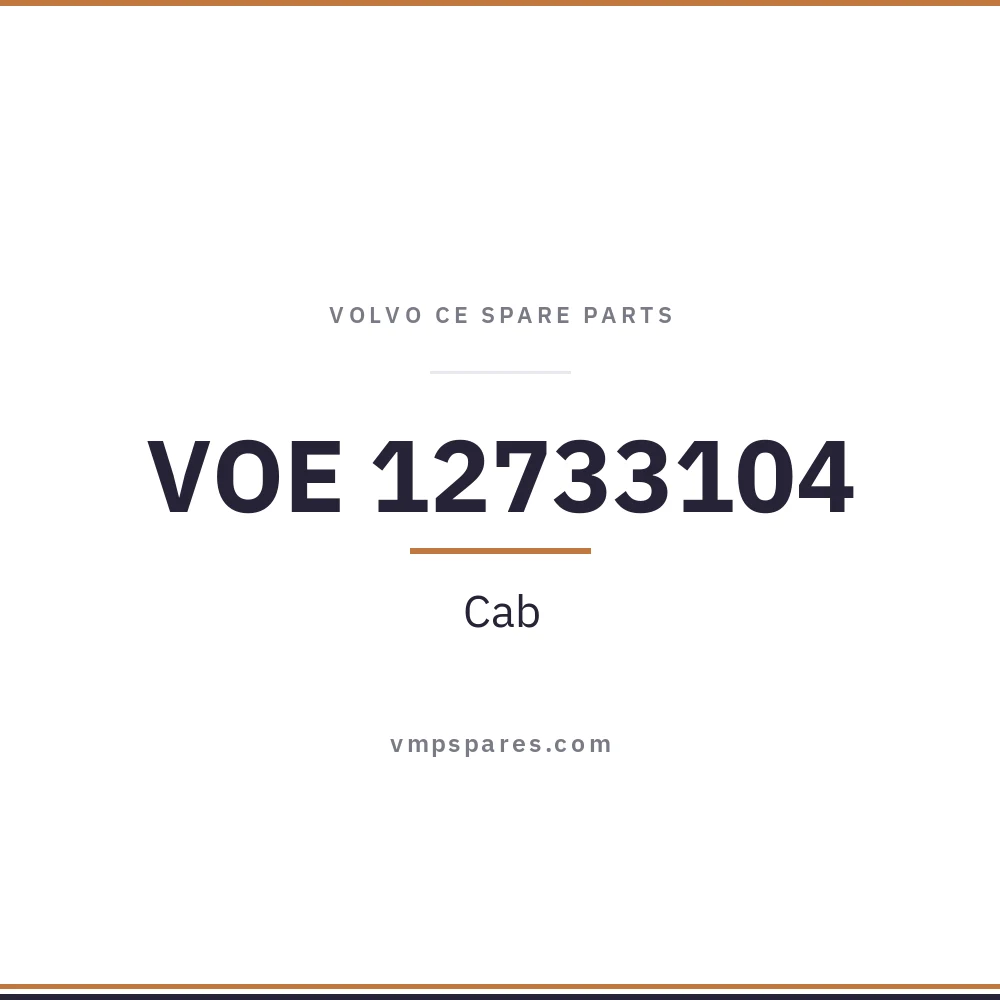 VOE 12733104 – Cab