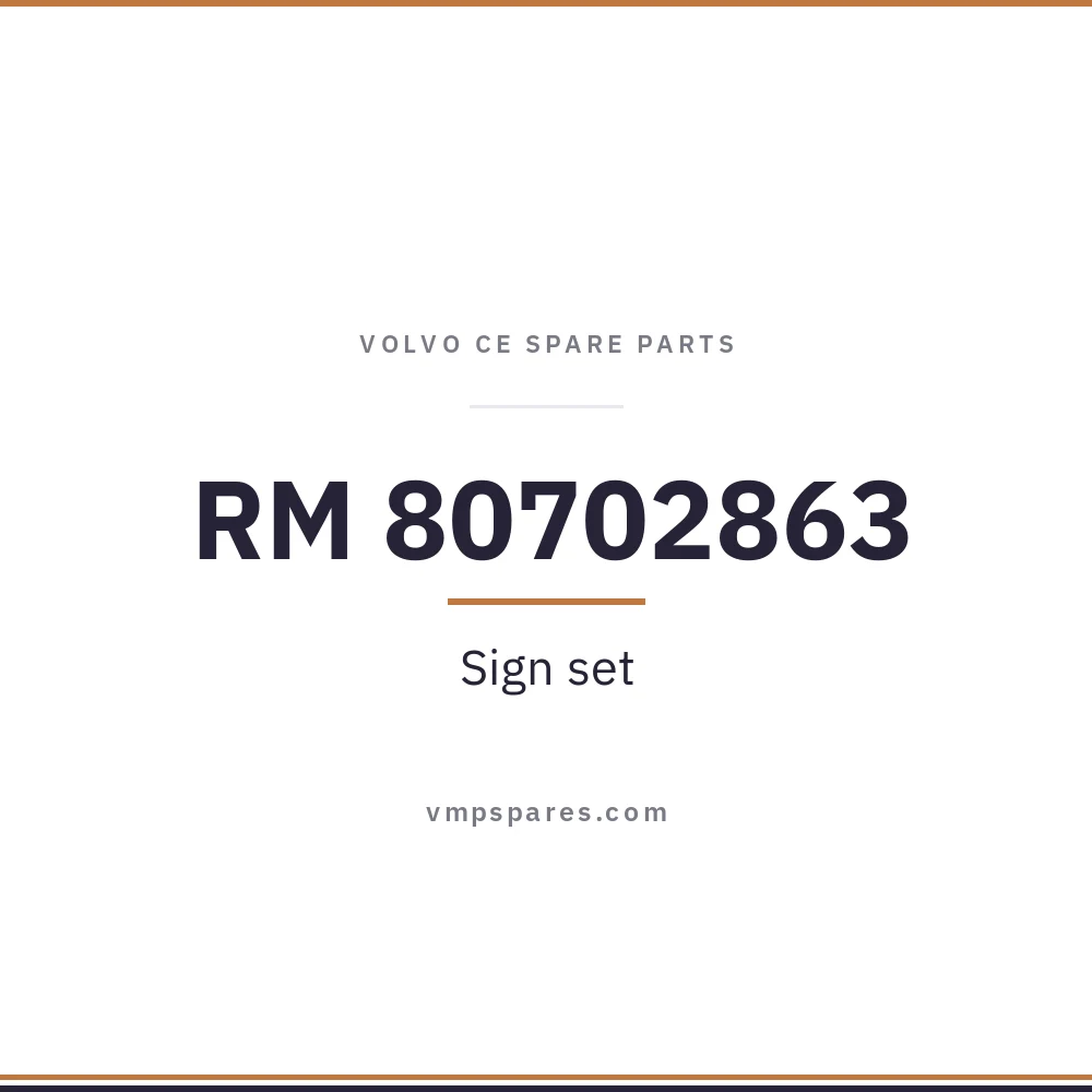 RM 80702863 – Sign set