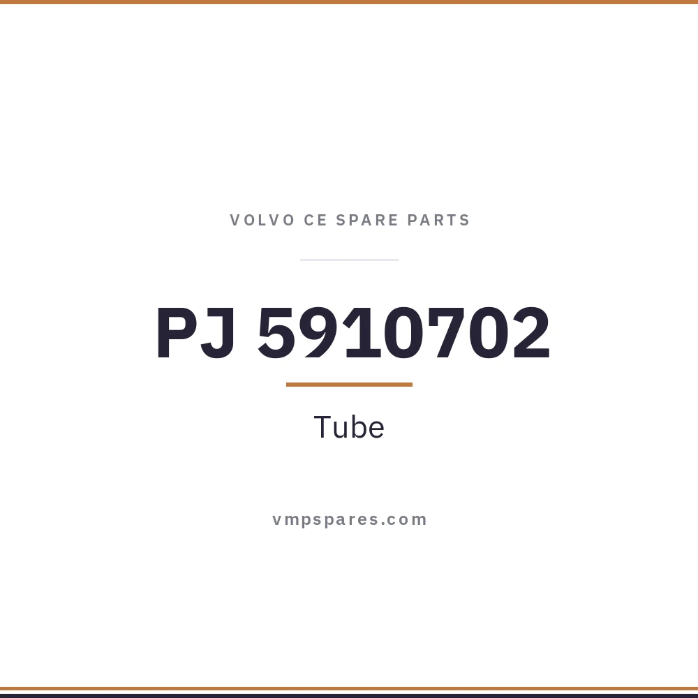 PJ 5910702 – Tube