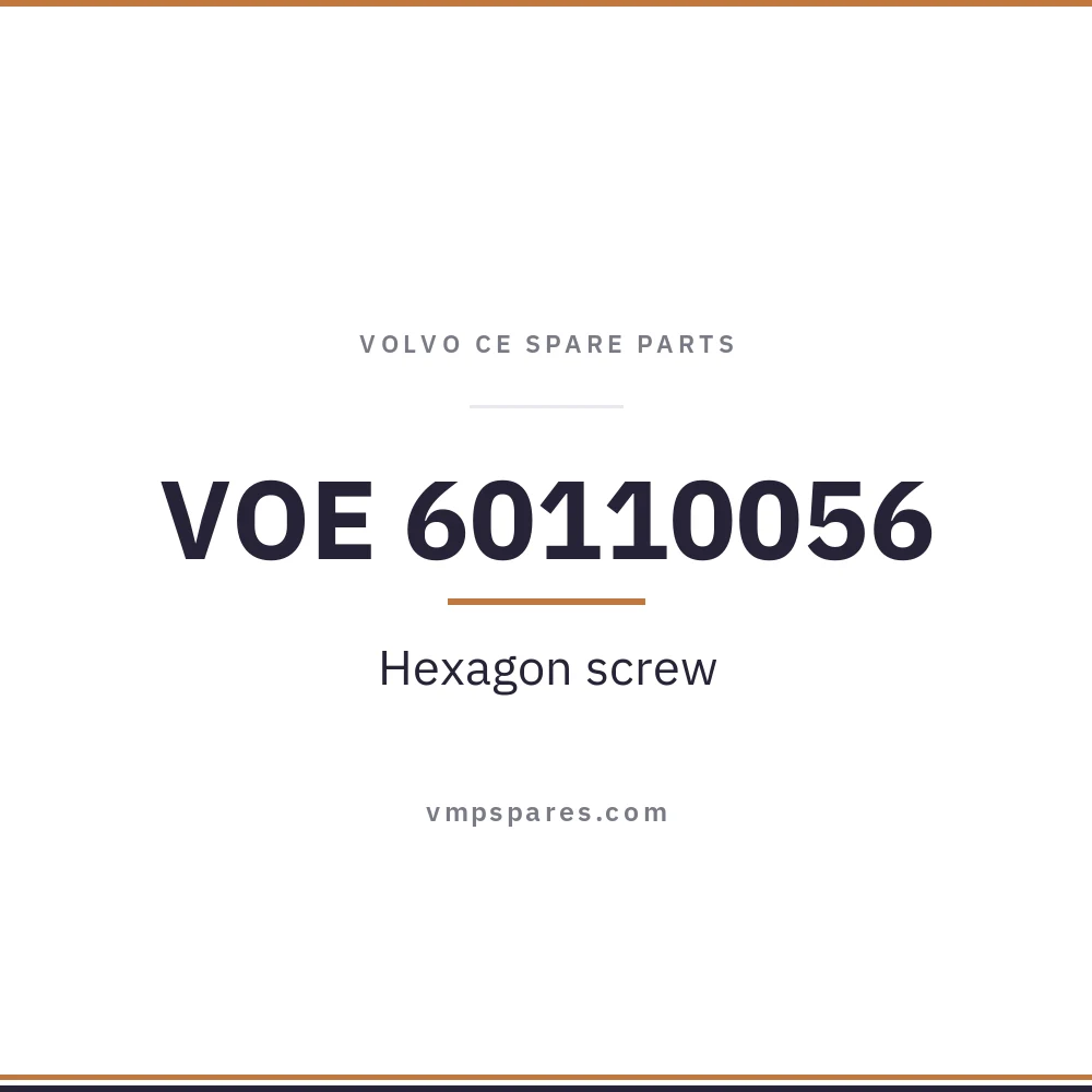 VOE 60110056 – Hexagon screw