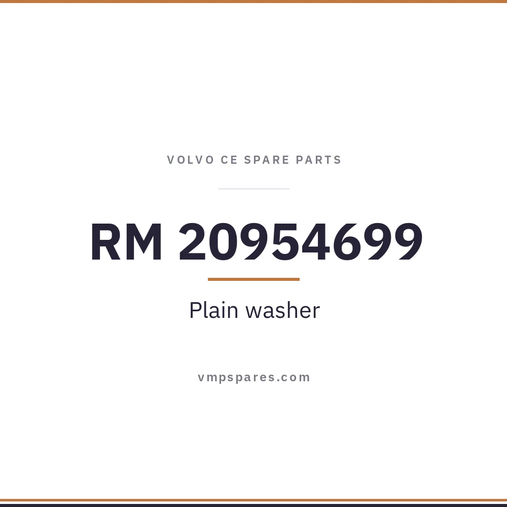 RM 20954699 – Plain washer
