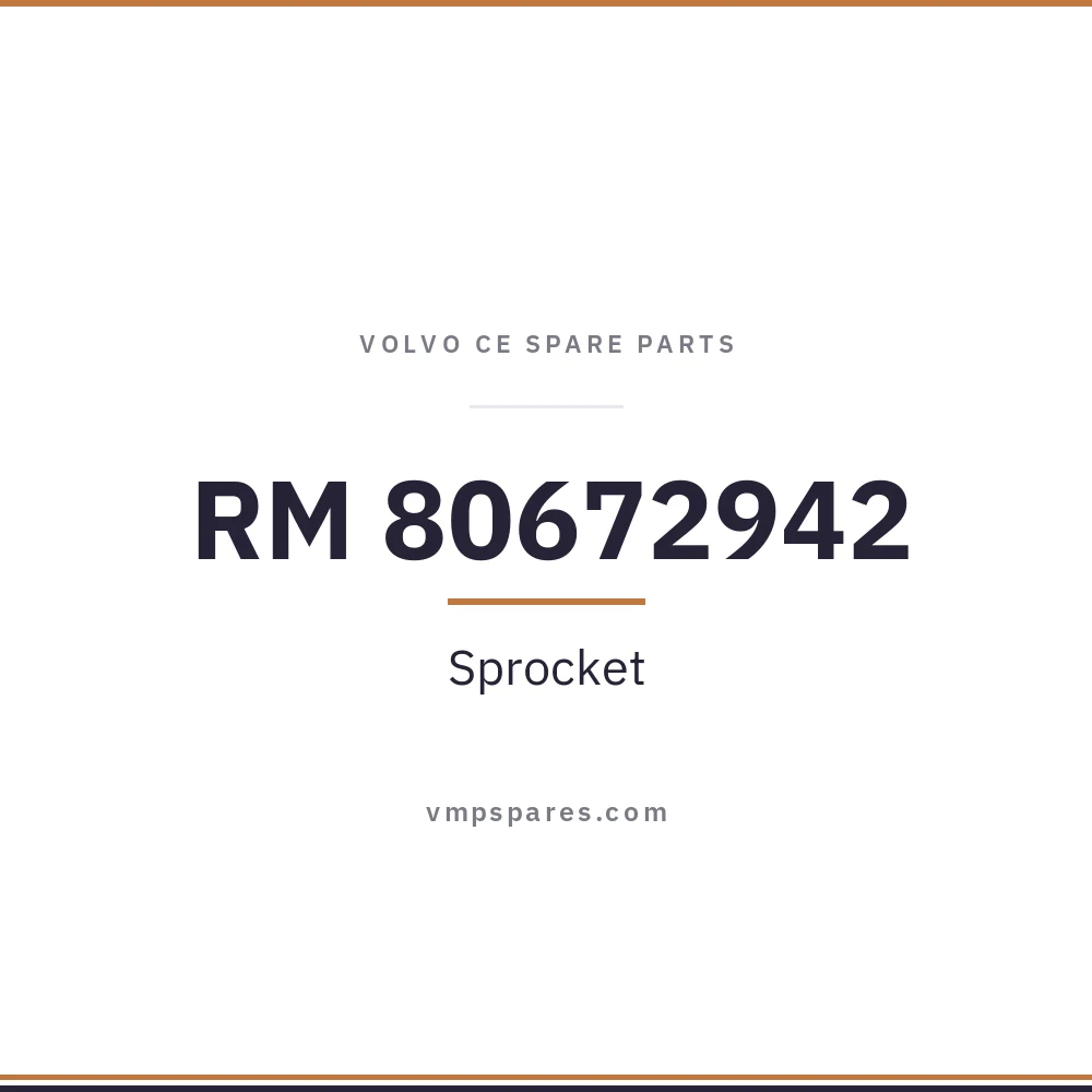 RM 80672942 – Sprocket