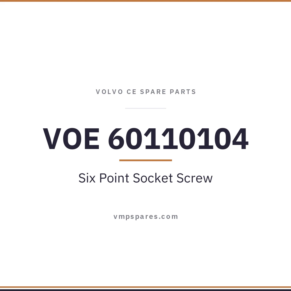 VOE 60110104 – Six Point Socket Screw